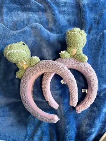 USJ 공룡 머리띠 봉제 인형 포함