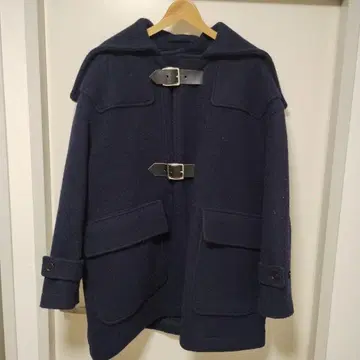 MARKAWARE 네이비 더플 코트