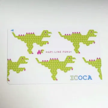 후쿠이 한정판 하피라인 후쿠이 디자인 ICOCA