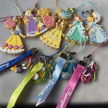 디즈니 프린세스 키링 9개 세트 도쿄 디즈니 리조트