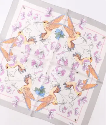 FURLA 실크 스카프 패턴