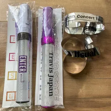 TravisJapan 응원봉 은색 테이프 2개 세트