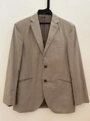 정장 ELLE HOMME 베이지 빈티지 레트로 비즈니스 자켓