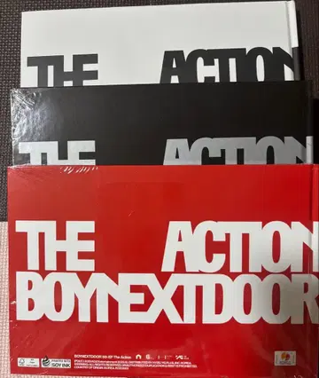 BOYNEXTDOOR 앨범 THE ACTION 3종 세트 미개봉 새상품