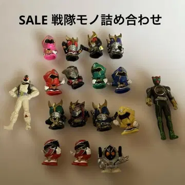 [레어] 전대물 피규어 세트 17체