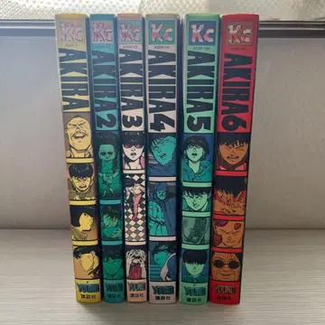 AKIRA 전 6권 세트 [ 초판 3, 4권 ]