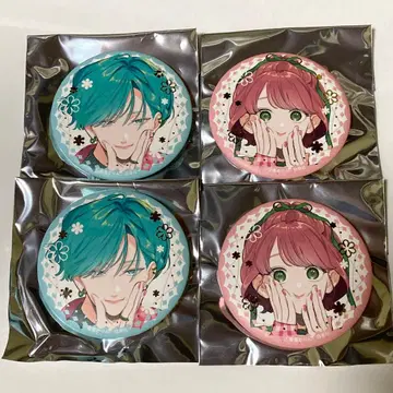 얼굴만으로는 좋아질 수 없어 얼굴좋아 캔뱃지 꽃과요메 멜론북스