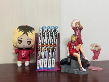 하이큐!! 피규어 봉제 인형 코믹 세트