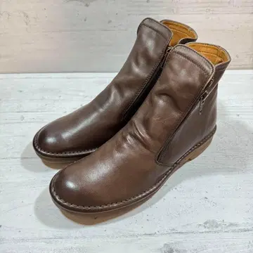 오샤레 Marie Club 마리 클럽 부츠 다크 브라운 24