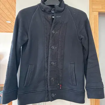 BLUE BLUE JAPAN 블랙 피코트