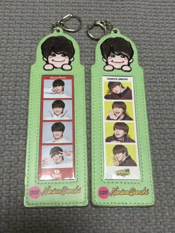 오하시 카즈야 나니와단시 포토 카드 홀더 포토 카드 세트