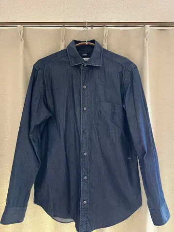 메이커즈 셔츠 가마쿠라 카이하라 데님 셔츠 캐주얼 셔츠 결혼식 셔츠