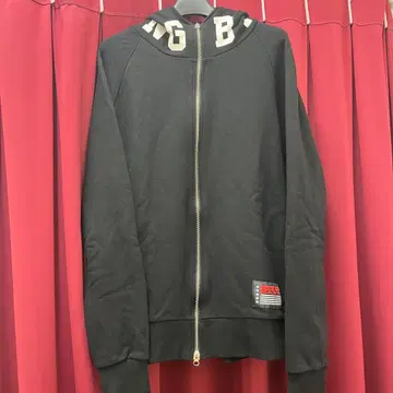 BIGBANG 굿즈 후드 부착 집업 후드티