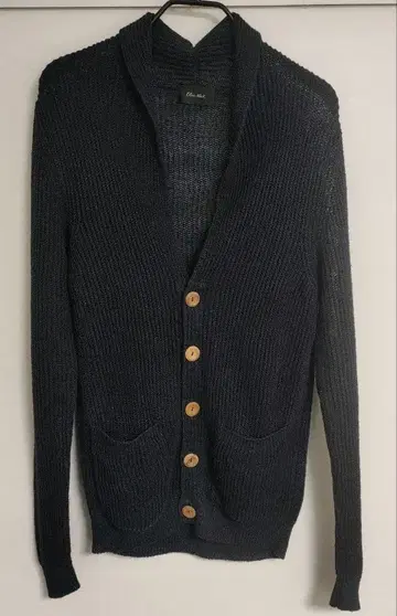 투모로우랜드 Blue Work 네이비 가디건