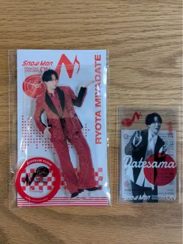 SnowMan 미야타테 료타 아크릴 스탠드 클리어 스티커