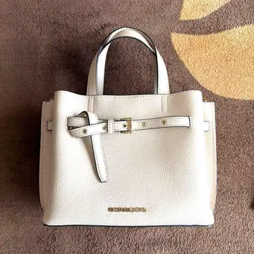 마이클코어스 숄더백 핑크 베이지