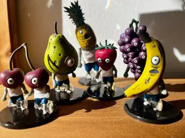 후르츠 좀비 피규어 6체 세트