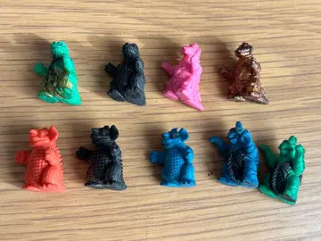 고질라 괴수 지우개 8개 세트