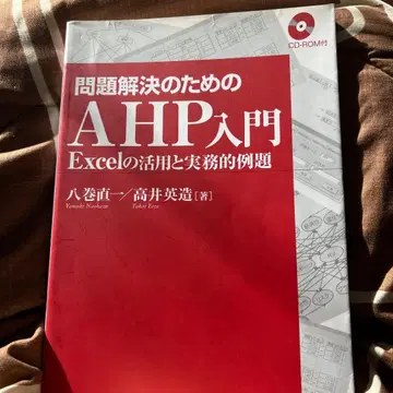 문제 해결을 위한 AHP 입문 : Excel의 활용과 실무적 예제