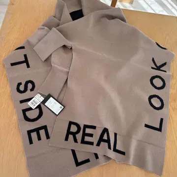 SCOT CLUB 로고 가디건 베이지