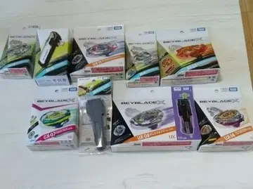 [ 미개봉 새상품 ] 베이블레이드 X 9점 묶음 판매