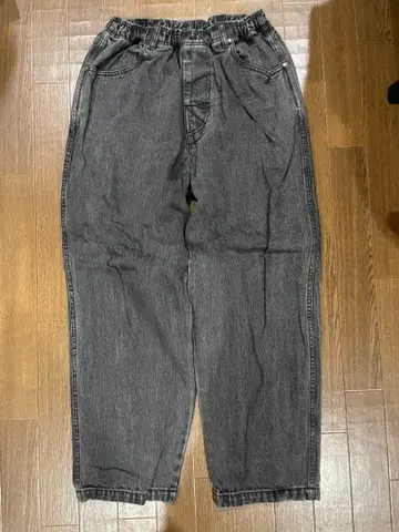 comfortable reason 24ss 로데오 슬랙스 블랙