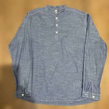 CHUMS 데님 셔츠 L 사이즈 파랑