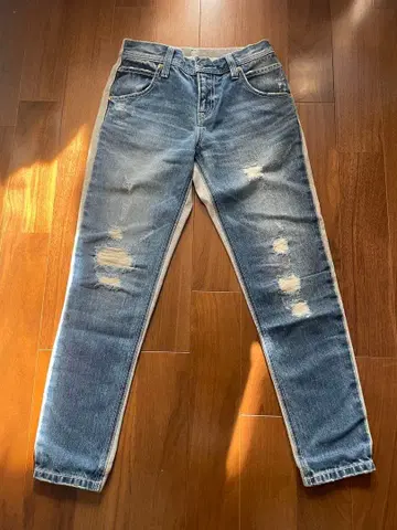 로데오 크라운즈 데님 스웨트 팬츠 S