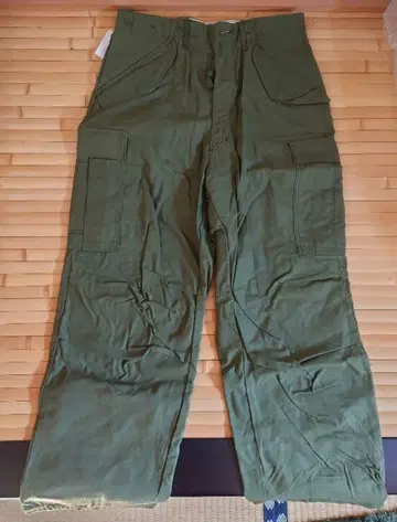레어! 레이온 사양 미사용 데드스탁 74년제 M65 팬츠 S/R