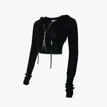 theredthread S w zip knit hoodie