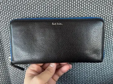 폴 스미스 브라운 가죽 장지갑