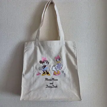 메종 드 플뢰르 스퀘어 토트백 미니 데이지