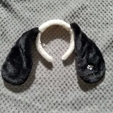 [ 새상품급 ] 스누피 귀달이 머리띠 프리 사이즈