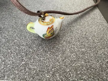 헤렌드 펜던트 초커 찻주전자 HEREND