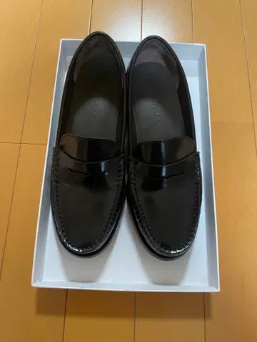 [ BRENTELLA ] 로퍼 블랙 이탈리아제 size37