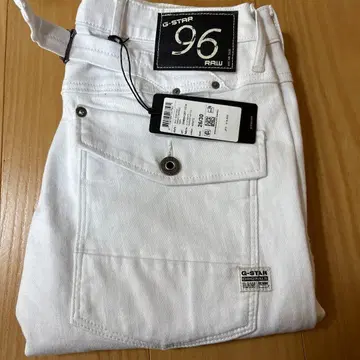 G-STAR 96 RAW 화이트 데님 W30