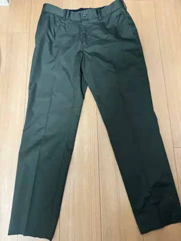 ESTNATION LIMONTA 다크 그린 팬츠