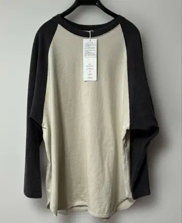 blurhms C/Silk Nep Baseball Raglan Tee