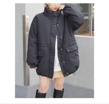 tiptop 충전솜 퍼 사용 멀티way 블루종