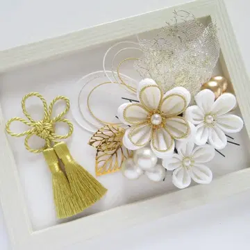 츠마미자이쿠 머리 장식 졸업식 하카마 성인식 결혼식