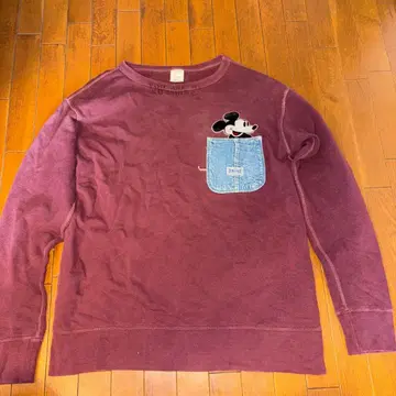 덩가리 미키마우스 맨투맨 X-MEDIUM