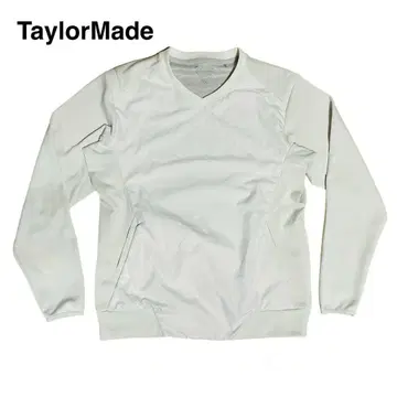 테일러메이드 골프 맨투맨 트레이닝복 나일론 화이트 L