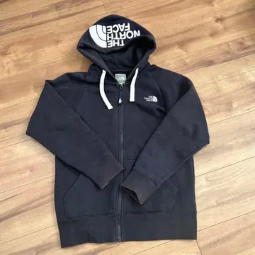 THE NORTH FACE 다크 블루 풀 지퍼 후디