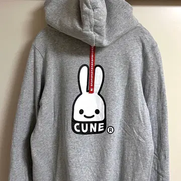 초절정 인기! CUNE 큔 토끼 로고 후드티