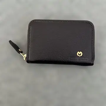 블랙 가죽 코인 케이스