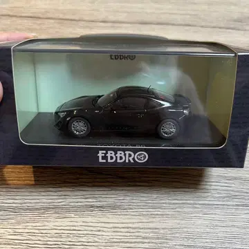 도요타 TOYOTA 86 EBBRO 44844 BLACK 미니카