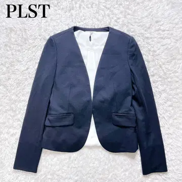 새상품급 플라스테 레이온 그로그랭 칼라리스 자켓 최근 모델