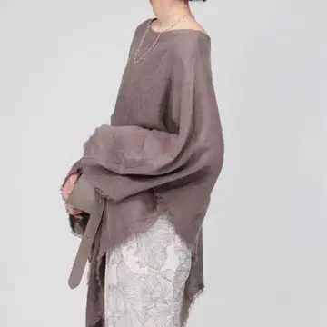 PROTAGONISTA 린넨 판초 태그 포함