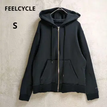 필사이클 풀 집업 후드티 맨투맨 블랙 S