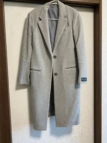 중고 Capsule Rossa 그레이 체스터 코트 M